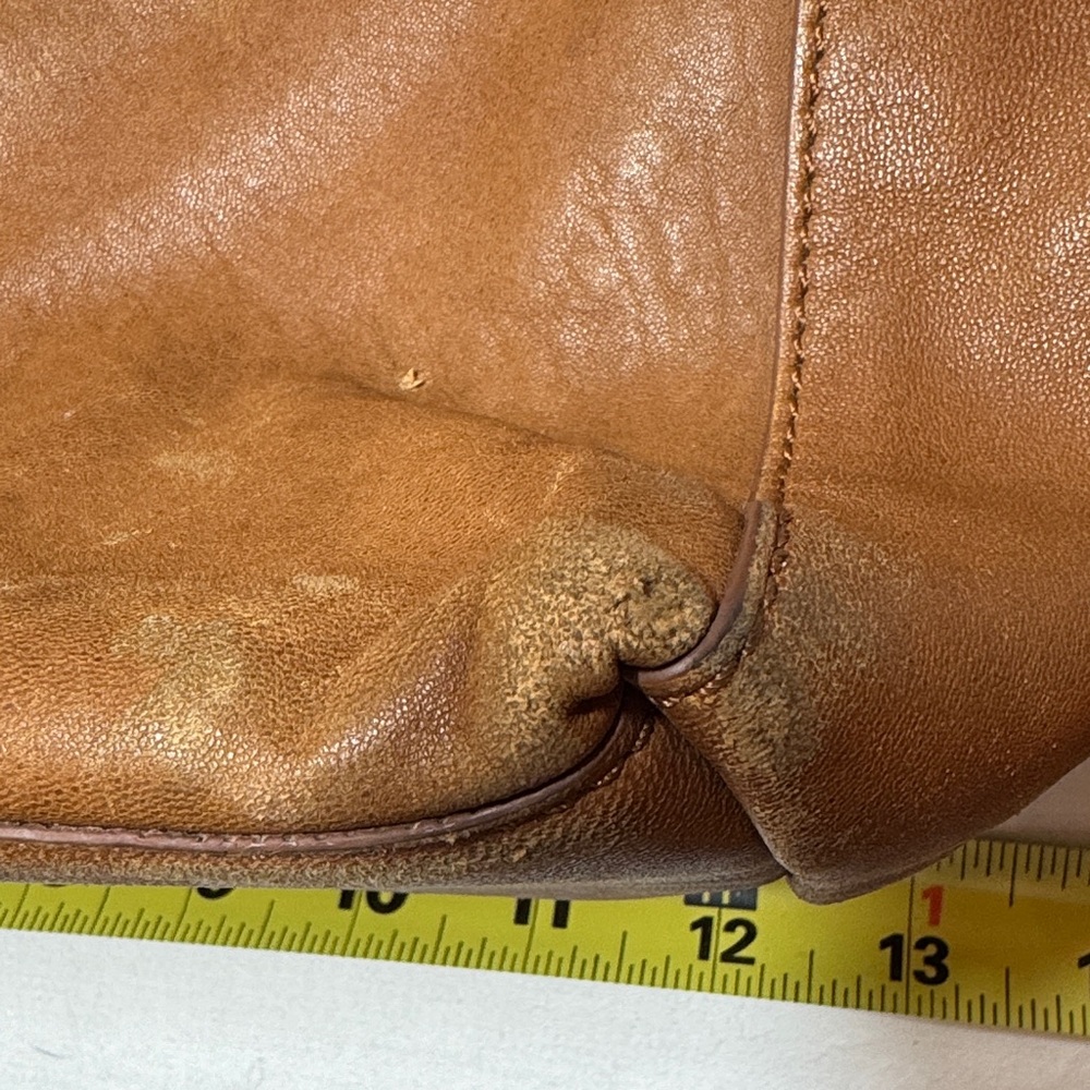 Lucky Brand Brown Leather Shoulder Bag - Picture 8 of 11